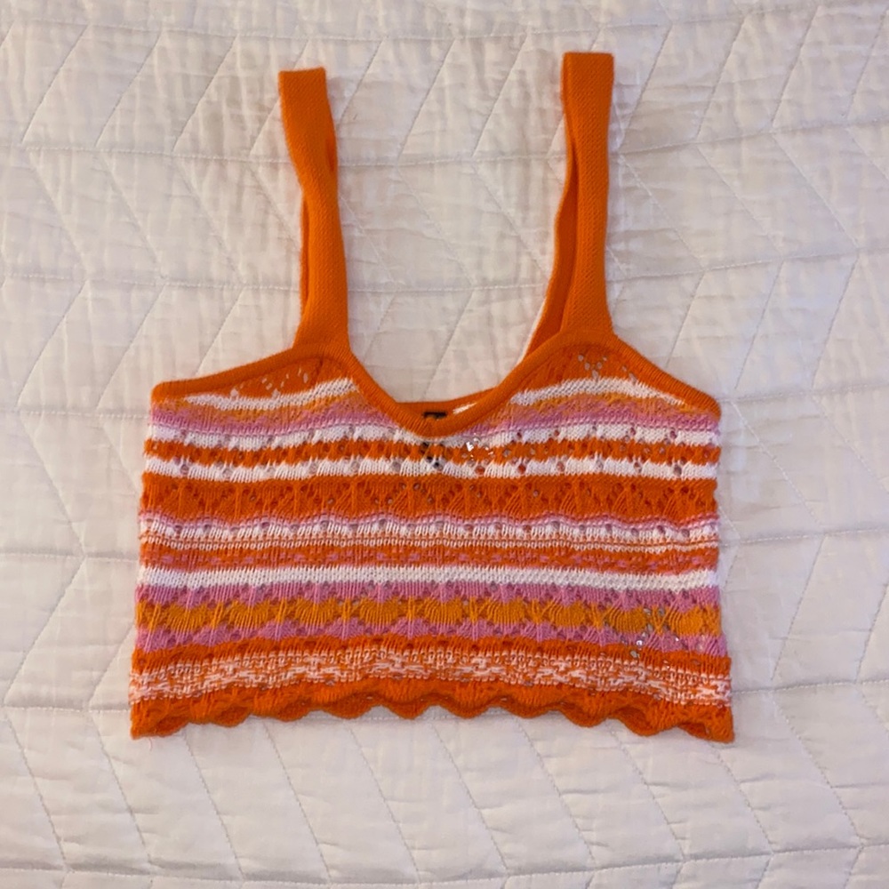 Women’s XS Crochet Crop Top H&M